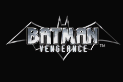 Batman: Vengeance title screen for GameBoy Advance